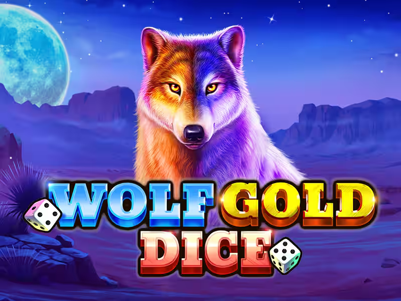 Wolf Gold Dice